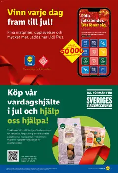 Förhandsgranska reklamblad Aktuella reklamblad Lidl från butik Lidl gäller från 08/12/2025 | Sida: 14
