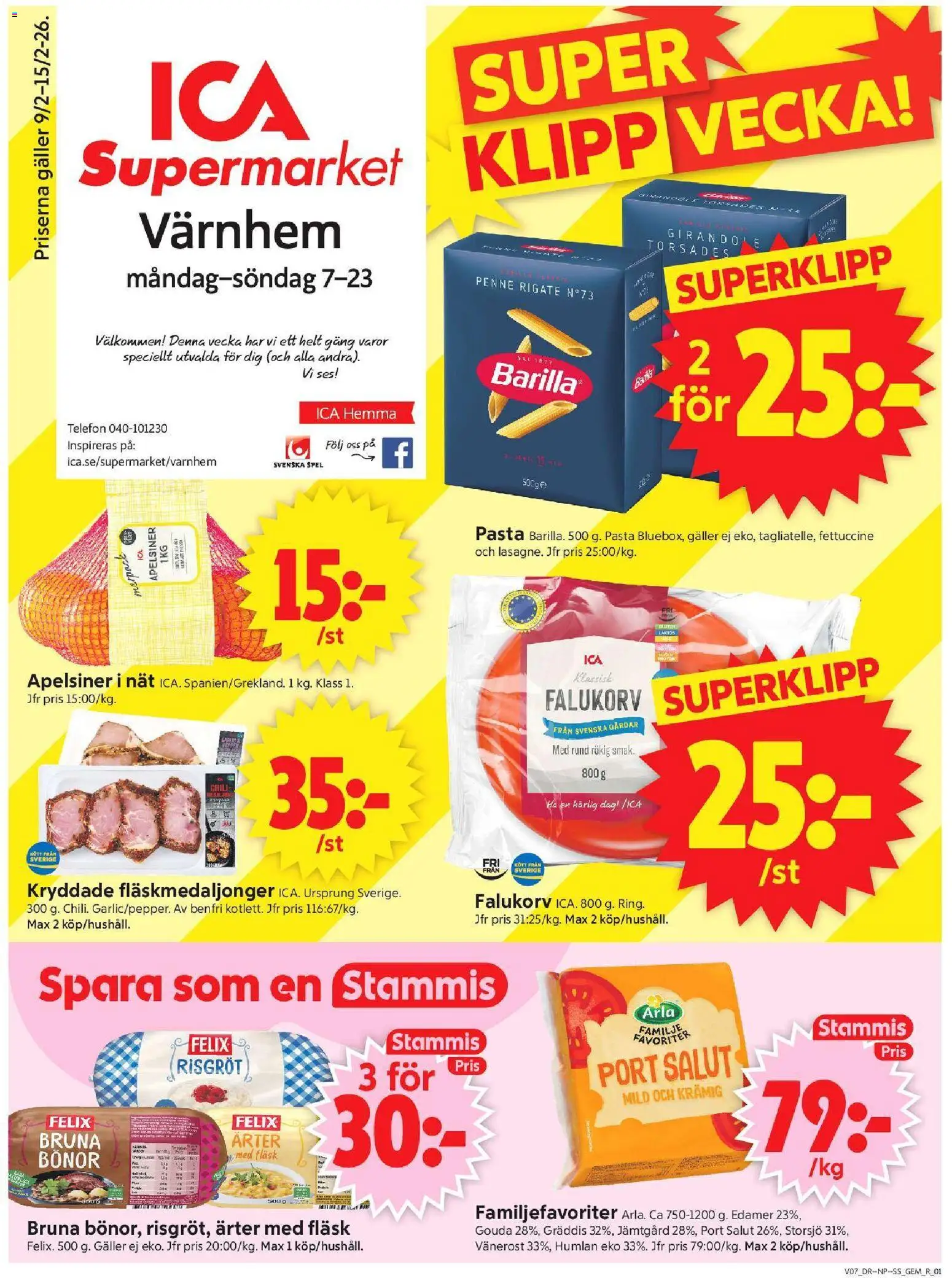 Förhandsgranska reklamblad Malmö från butik ICA Supermarket gäller från 09/02/2026