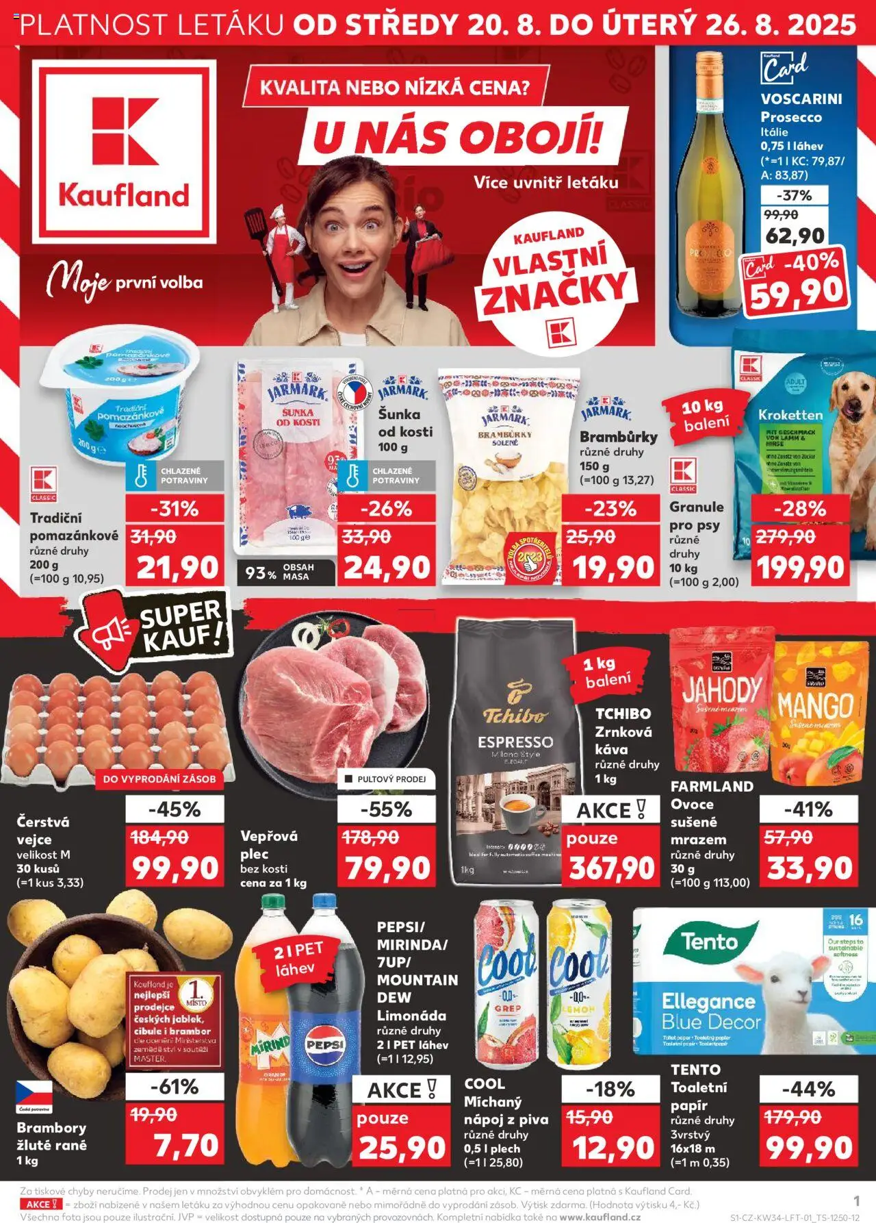  KAUFLAND Leták - Kolín (20.08.2025) příští týden 
