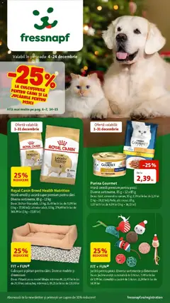 Previzualizarea de cataloage: Fressnapf Catalog nou valabil de la 04.12.2025