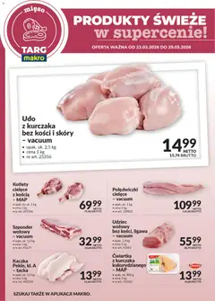 Pogląd gazetki "Makro gazetka - Produkty świeże w supercenie" ze sklepu Makro ważnej od 23.03.2026