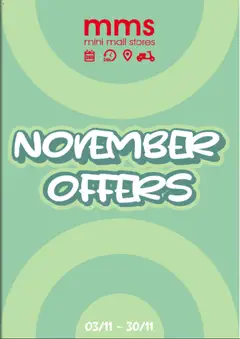 Προεπισκόπηση φυλλαδίου Φυλλάδιο από το κατάστημα MMS σε ισχύ από 03/11/2025