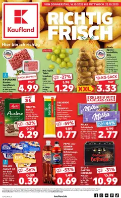 Vorschau von dem Prospekt des Geschäftes Kaufland, gültig ab dem 15.10.2025