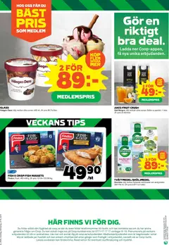 Förhandsgranska reklamblad Aktuella reklamblad Coop från butik Coop gäller från 03/11/2025 | Sida : 8