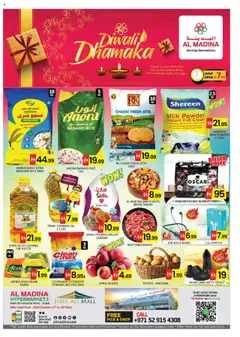 Preview of the catalogue Diwali Dhamaka - Jebel Ali, Industrial Ara 1, Dubai of store Al Madina valid from 17 Oct, 2025