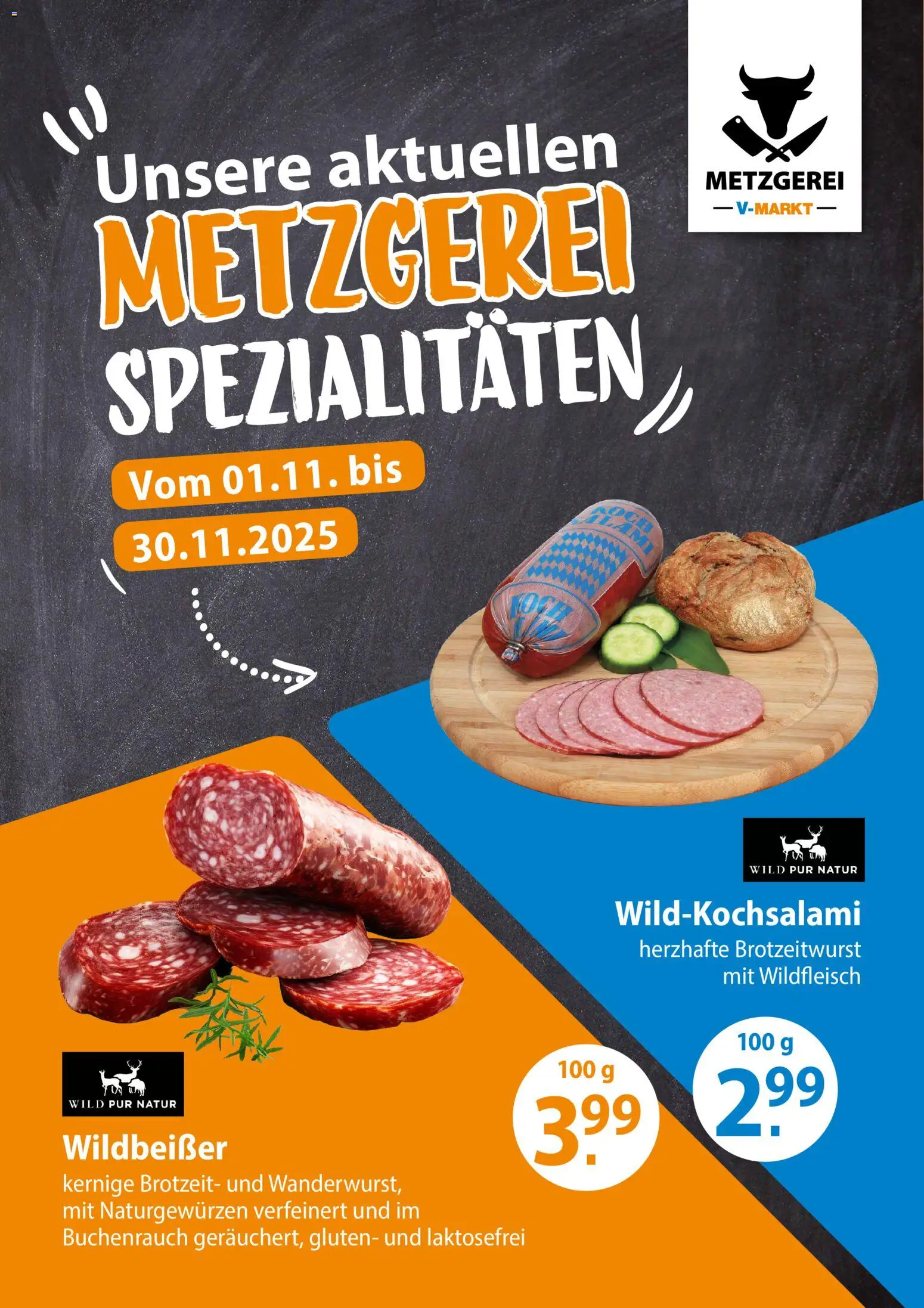 Vorschau von dem Prospekt des Geschäftes V-Markt, gültig ab dem 01.11.2025