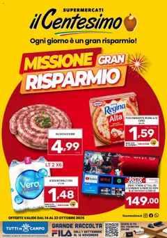 Anteprima dell'opuscolo Attuale volantino dal negozio Il Centesimo valido da 14/10/2025