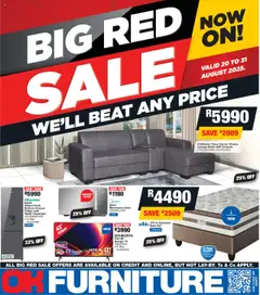 Preview of OK Furniture flyer valid from 20/08/2025