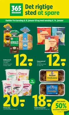 Eksempel på tilbudsavis Tilbudsavis fra butik Coop 365 gyldig fra 08/01/2026