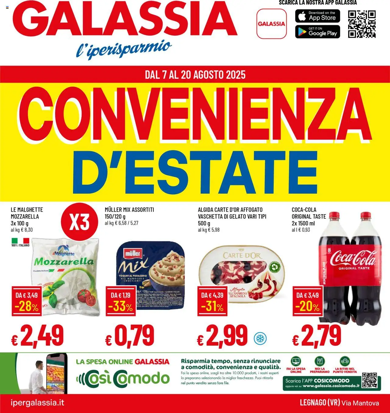 Volantino Galassia valido da 07/08/2025 numero di pagina 1