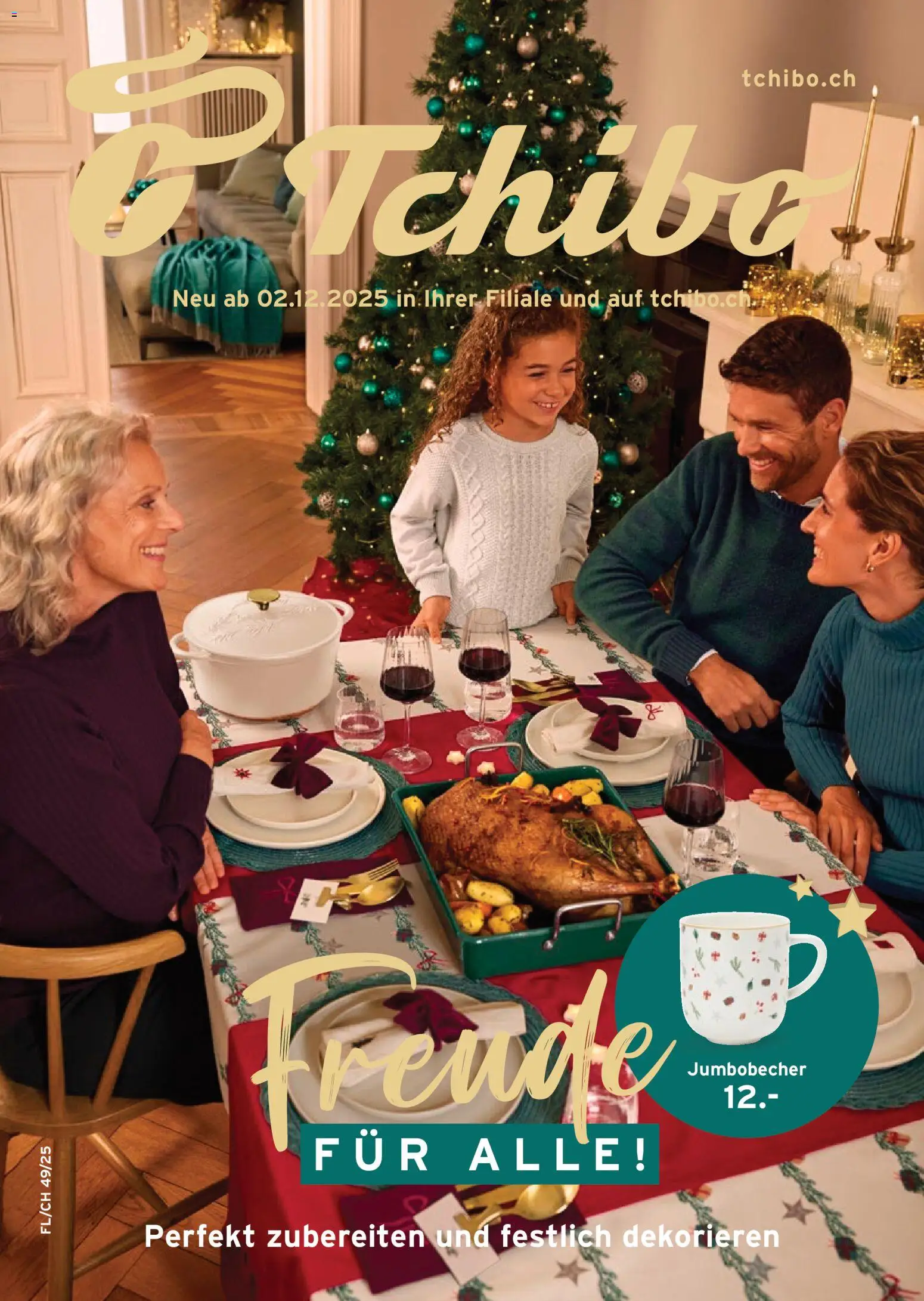 Vorschau des Merkblatts Aktionen Gaumenfreude vom Shop Tchibo gültig von 02.12.2025 bis 