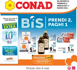 Anteprima dell'opuscolo Volantino Piemonte dal negozio Conad valido da 26/02/2026