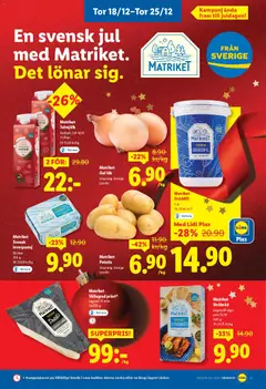 Förhandsgranska reklamblad Aktuella reklamblad Lidl från butik Lidl gäller från 15/12/2025 | Sida: 25