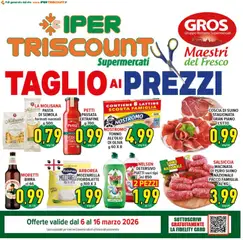 Anteprima dell'opuscolo Ipertriscount volantino Ariccia dal negozio Ipertriscount valido da 06/03/2026