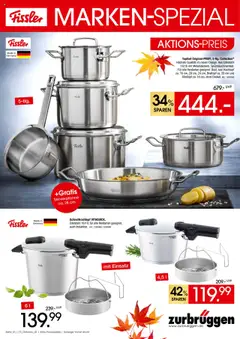 Vorschau von dem Prospekt des Geschäftes Zurbrüggen, gültig ab dem 01.10.2025