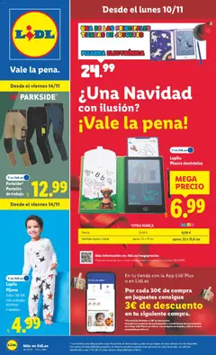 Vista previa del folleto de la tienda Lidl válido desde el 10/11/2025 