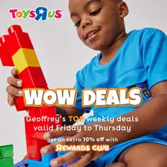 Preview of Toys R Us flyer valid from 13/02/2026