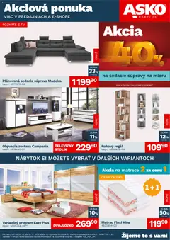 Náhľad ASKO nábytok letáku platného od 30.10.2025
