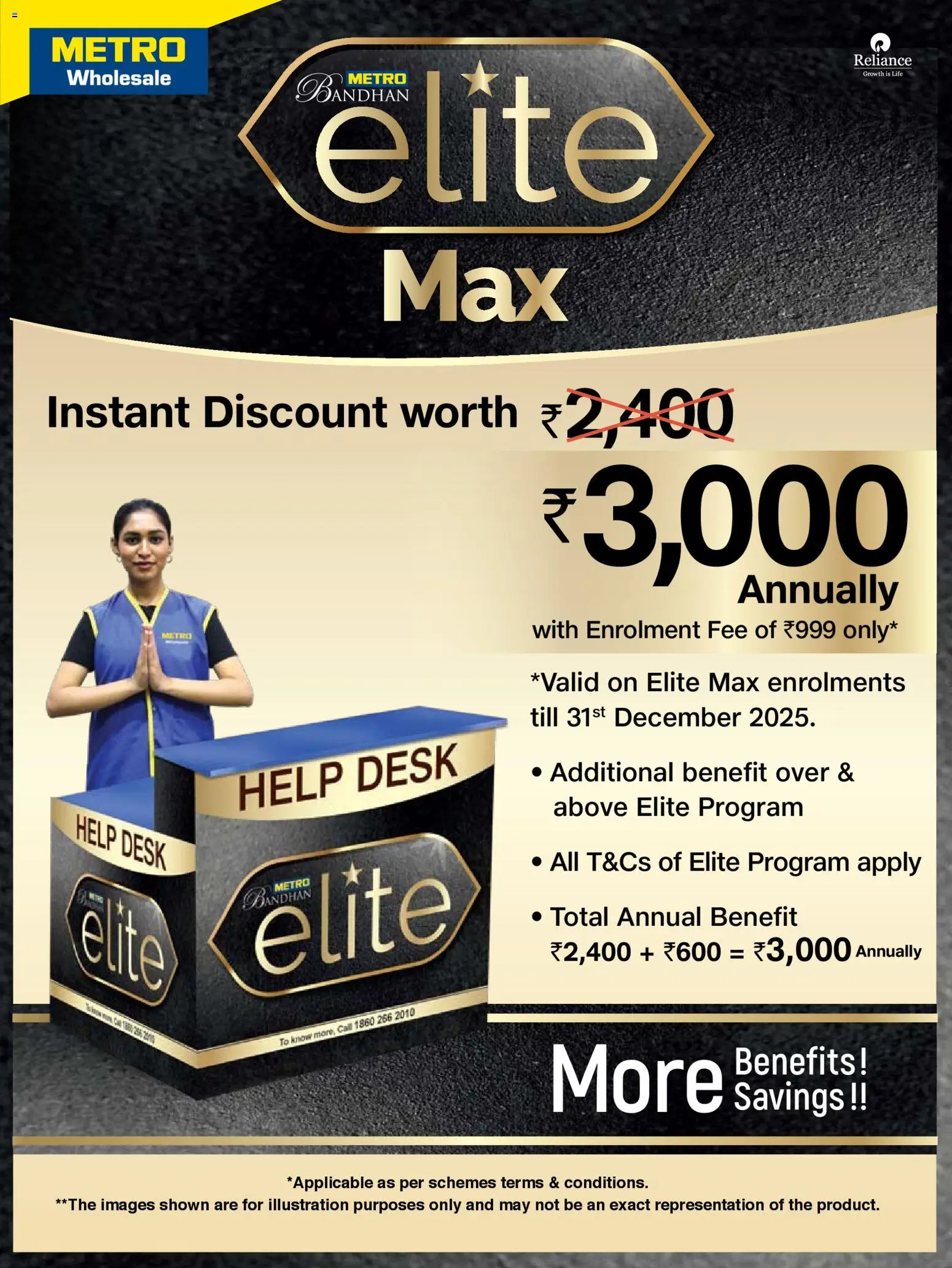 Preview of leaflet Elite Catalogue from store Metro is valid from 01/01/2025