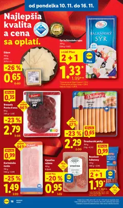 Náhľad Lidl letáku platného od 10.11.2025 | Strana: 26