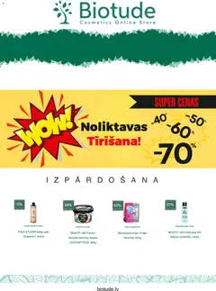 Skatīt Biotude akciju bukletu, derīgs no 21.04.2026.