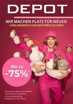 Vorschau von dem Prospekt des Geschäftes Depot, gültig ab dem 08.08.2025