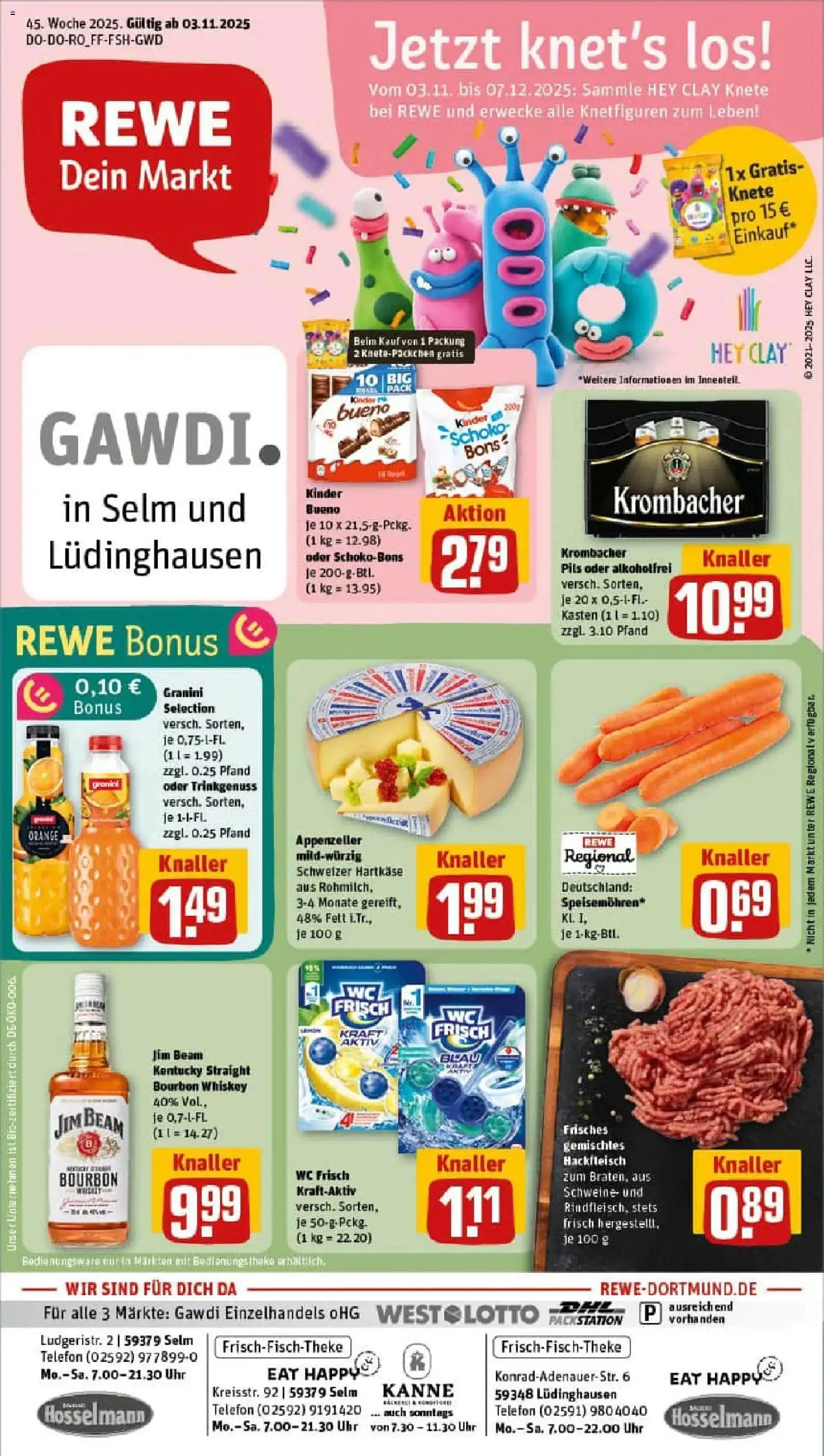 Vorschau von dem Prospekt des Geschäftes Rewe, gültig ab dem 02.11.2025