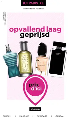 Voorbeeld van Folder van winkel ICI Paris XL geldig vanaf 04/08/2025