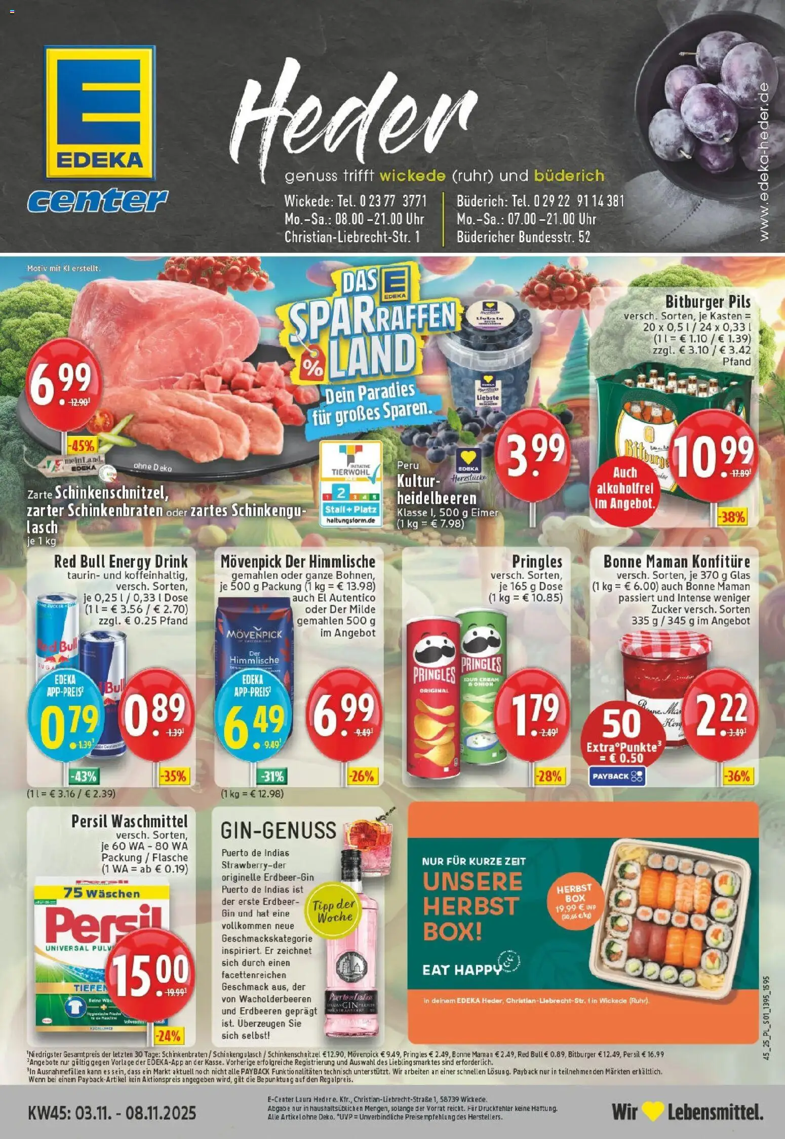 Vorschau von dem Prospekt des Geschäftes Edeka, gültig ab dem 02.11.2025