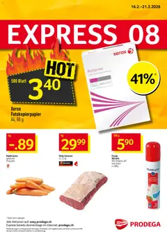 Vorschau des Merkblatts Aktionen vom Shop Prodega gültig von 16.02.2026 bis 21.02.2026
