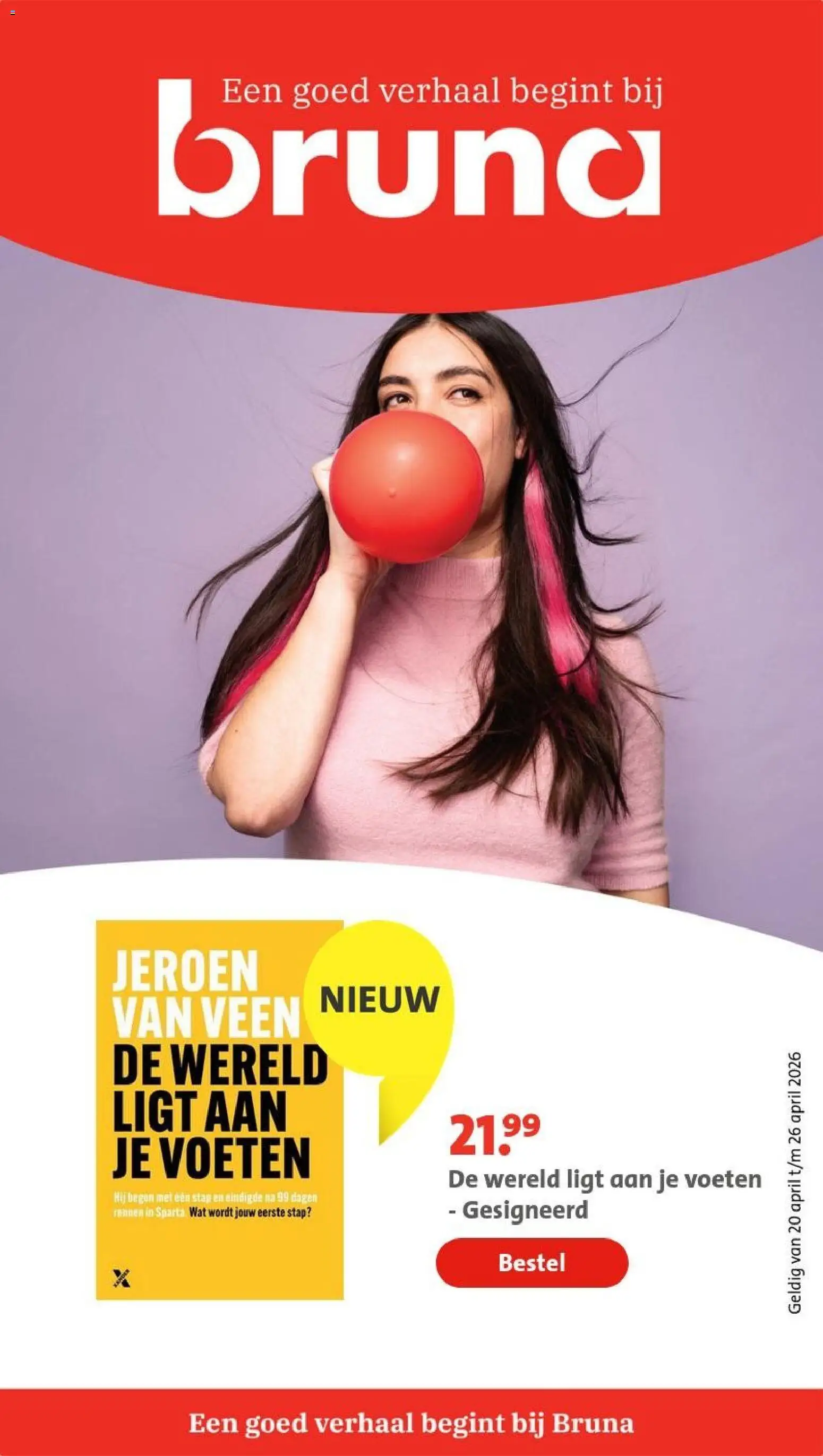 Voorbeeld van Bruna folder van winkel Bruna geldig vanaf 20-04-2026