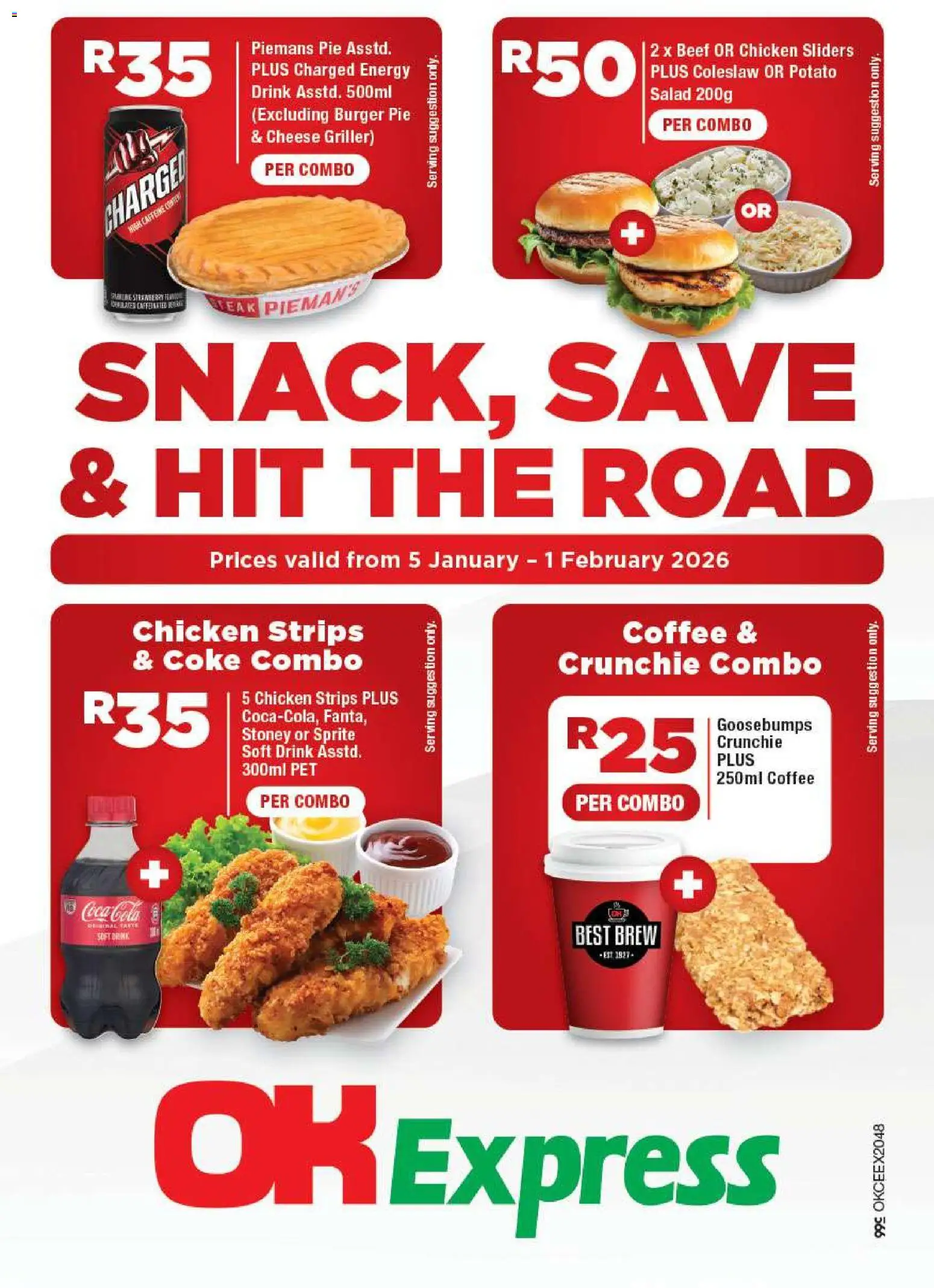 Preview of OK Foods flyer valid from 21/01/2026