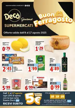 Anteprima dell'opuscolo Volantino Gourmet - Roma dal negozio Decò valido da 08/08/2025