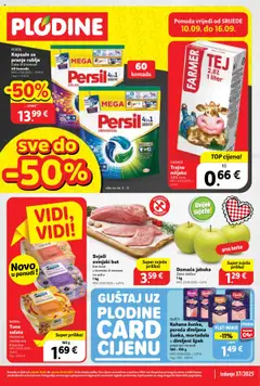 Pregled letka Katalog trgovine Plodine vrijedi od 10.09.2025