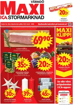 Förhandsgranska reklamblad Gustavsberg från butik ICA Maxi gäller från 10/11/2025