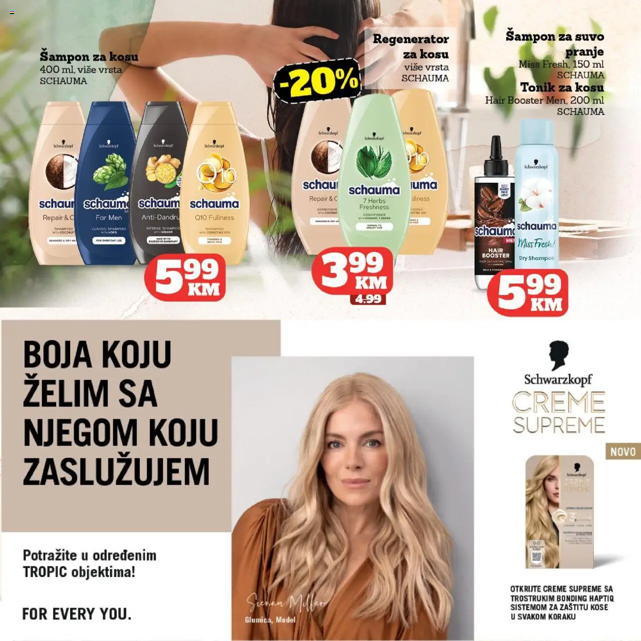 Pregled letka Katalog trgovine Tropic vrijedi od 2025.10.15