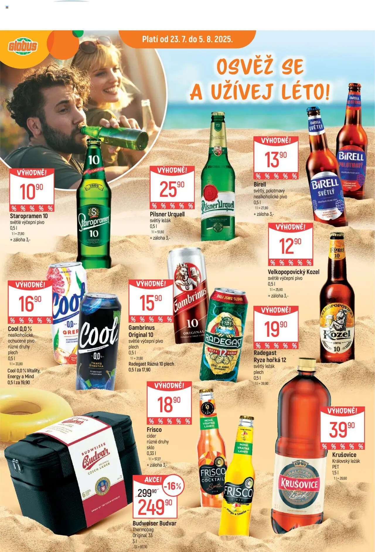  Globus leták od 23.07.2025 >> Akční nabídka "České Budějovice"