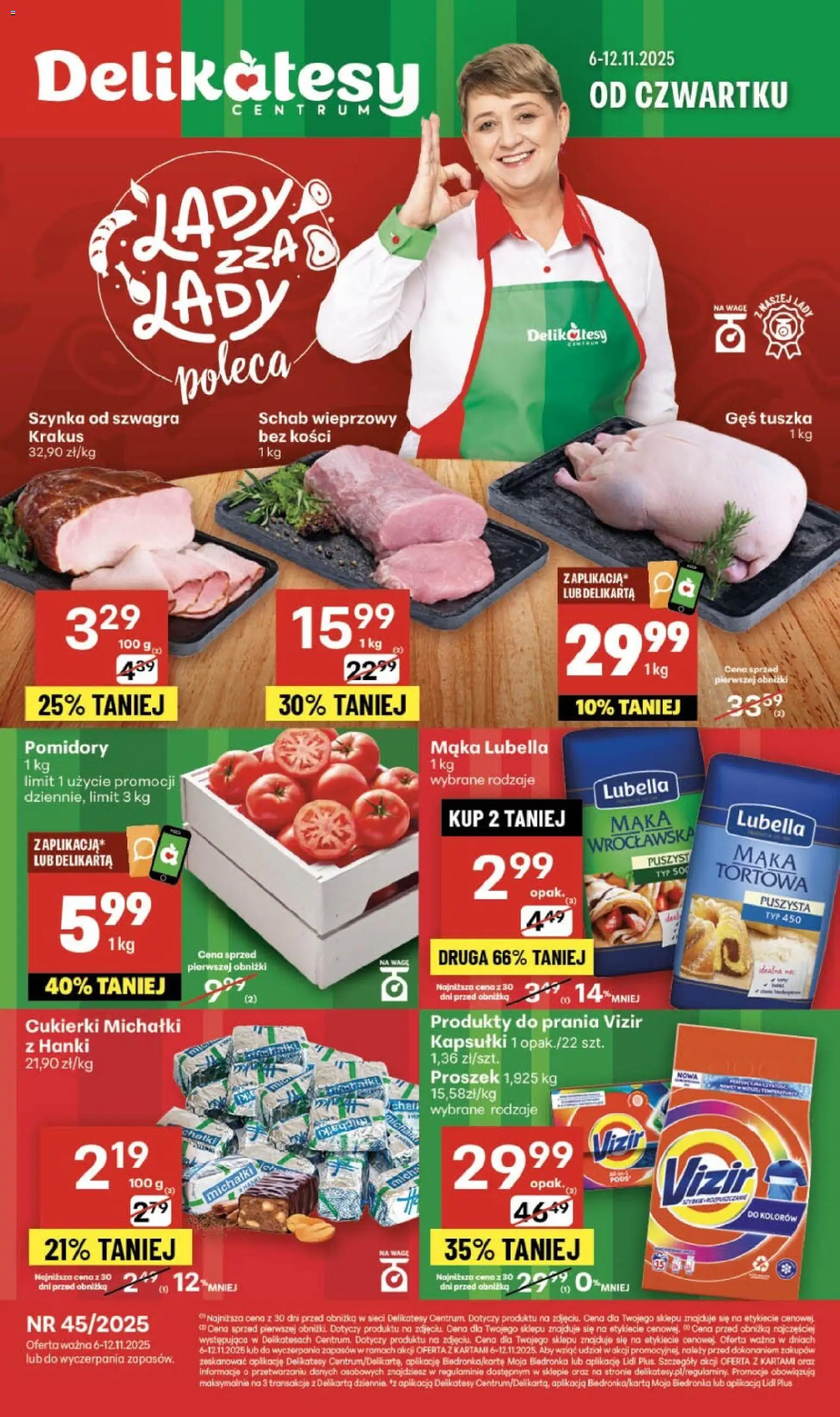 Pogląd gazetki "Gazetka" ze sklepu Delikatesy Centrum ważnej od 06.11.2025