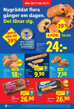 Förhandsgranska reklamblad Aktuella reklamblad Lidl från butik Lidl gäller från 10/11/2025 | Sida : 4