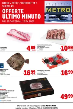 Anteprima dell'opuscolo Metro volantino Offerte freschissimi dal negozio Metro valido da 16/04/2026