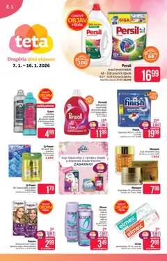 Náhľad Teta drogerie letáku platného od 07.01.2026