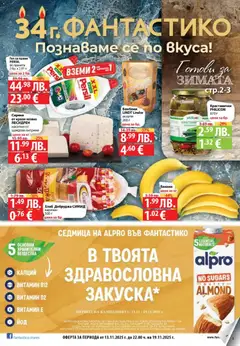 Преглед на Седмична брошура 46 от магазин Фантастико - Офертата е валидна от 13.11.2025