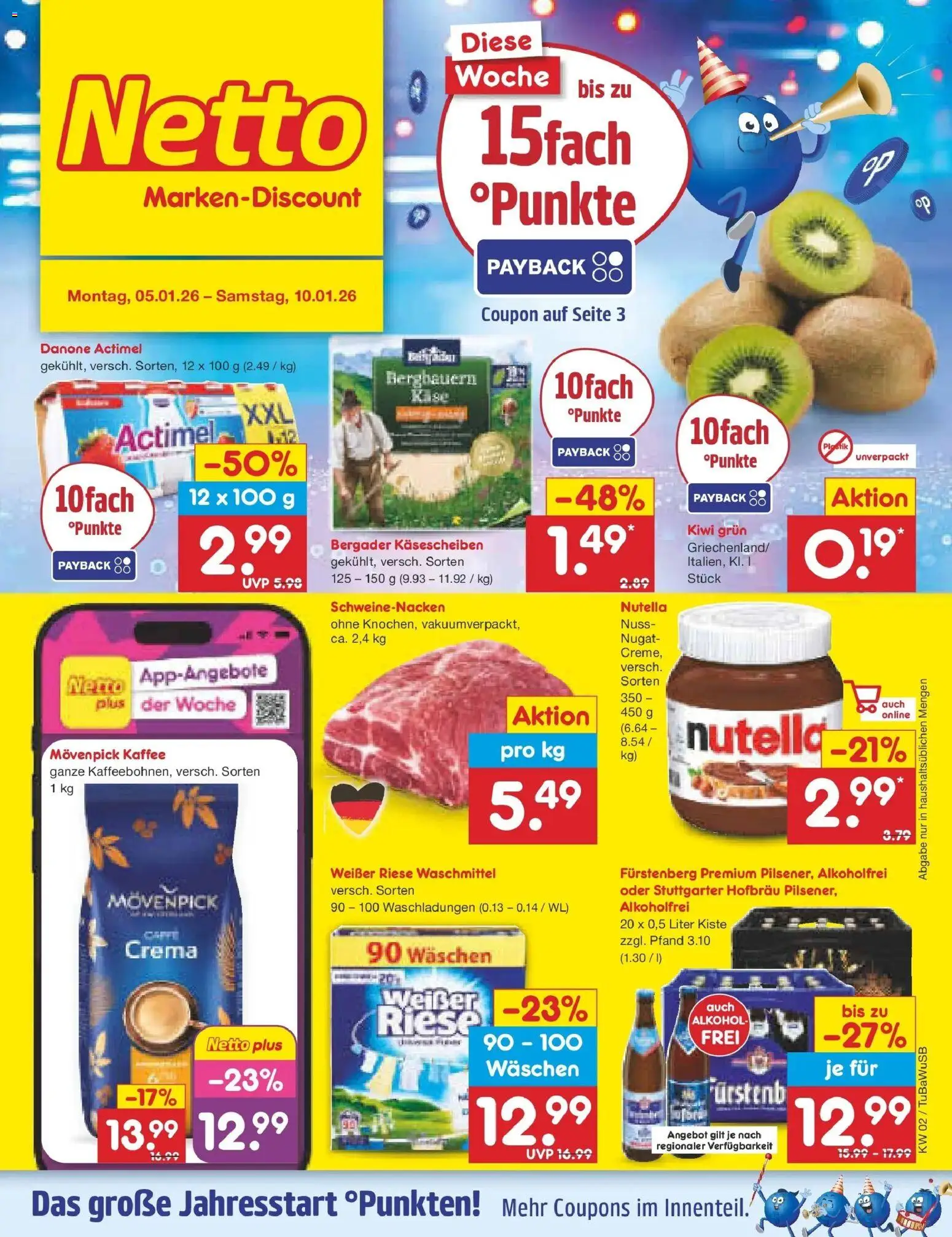 Vorschau von dem Prospekt des Geschäftes Netto Marken-Discount, gültig ab dem 04.01.2026