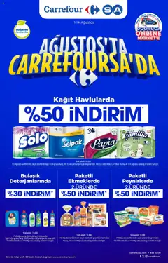 CarrefourSA Katalog 01.08.2025 - Broşürünün önizlemesi