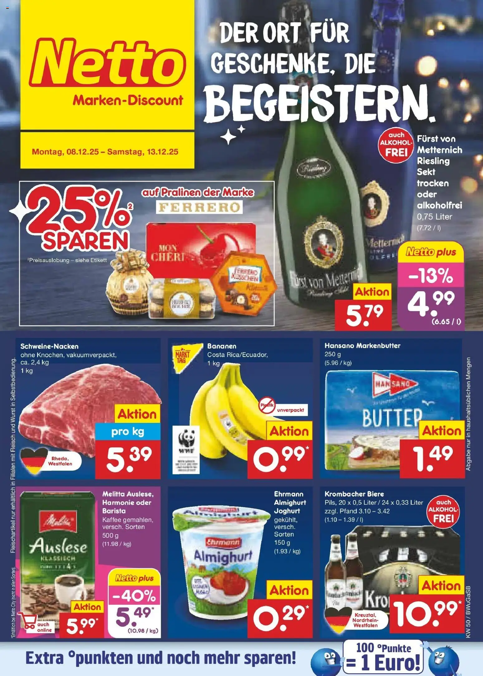 Vorschau von dem Prospekt des Geschäftes Netto Marken-Discount, gültig ab dem 07.12.2025