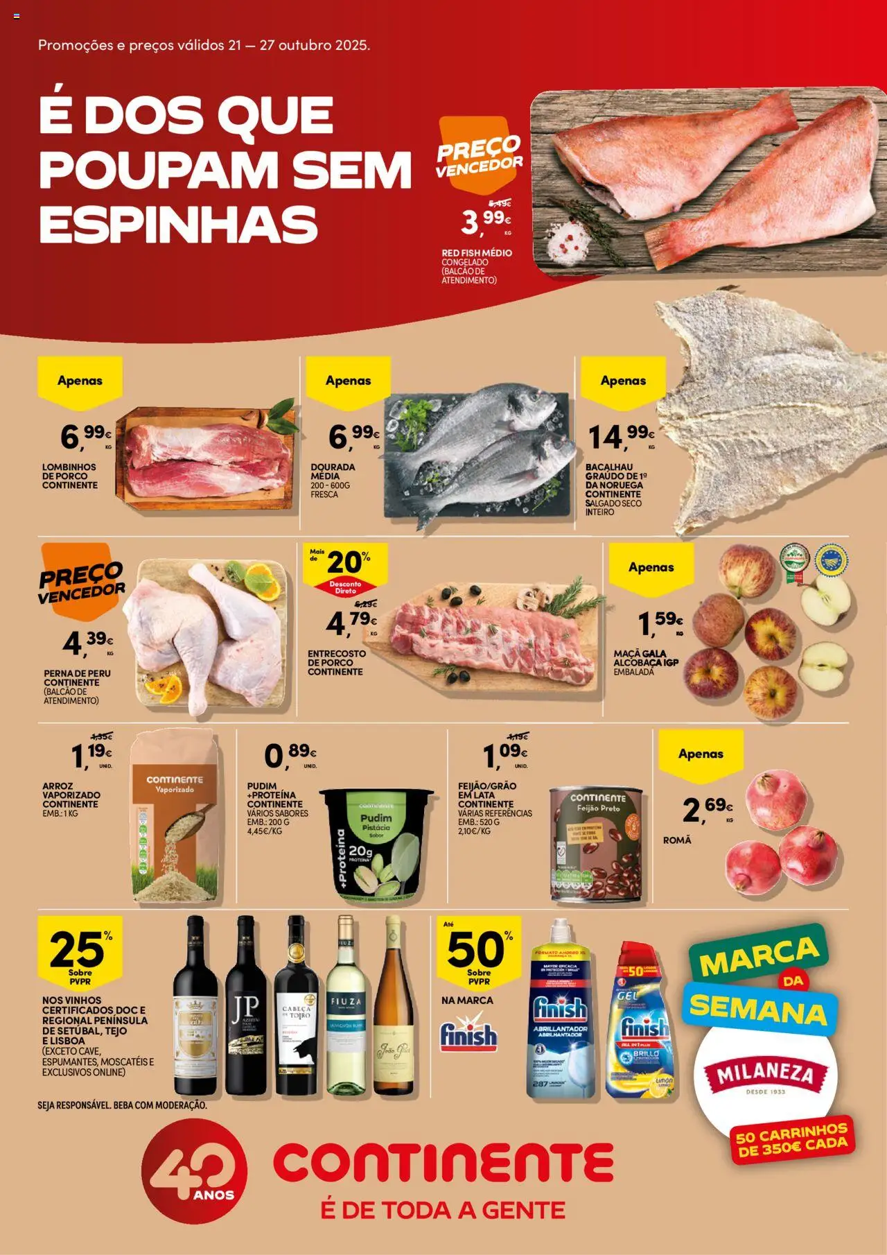 Continente Folheto de 21/10/2025 - catálogo esta semana - página 1