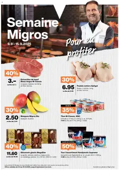 Vorschau des Merkblatts Aktionen FR vom Shop Migros gültig von 09.09.2025 bis 15.09.2025