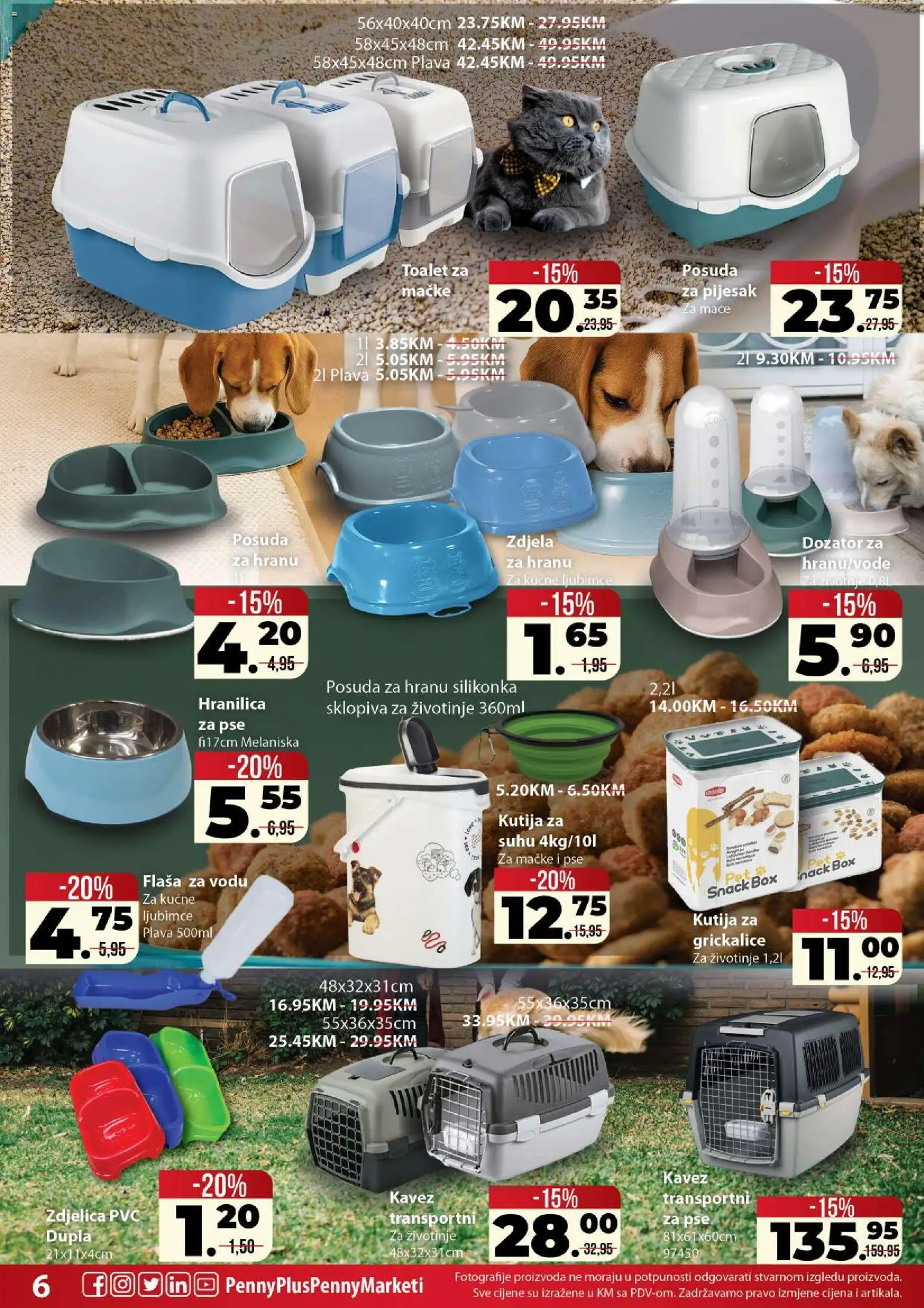 Pregled letka Hrana, igra i oprema sve za vaše jubimce trgovine Penny Plus vrijedi od 2025.11.21