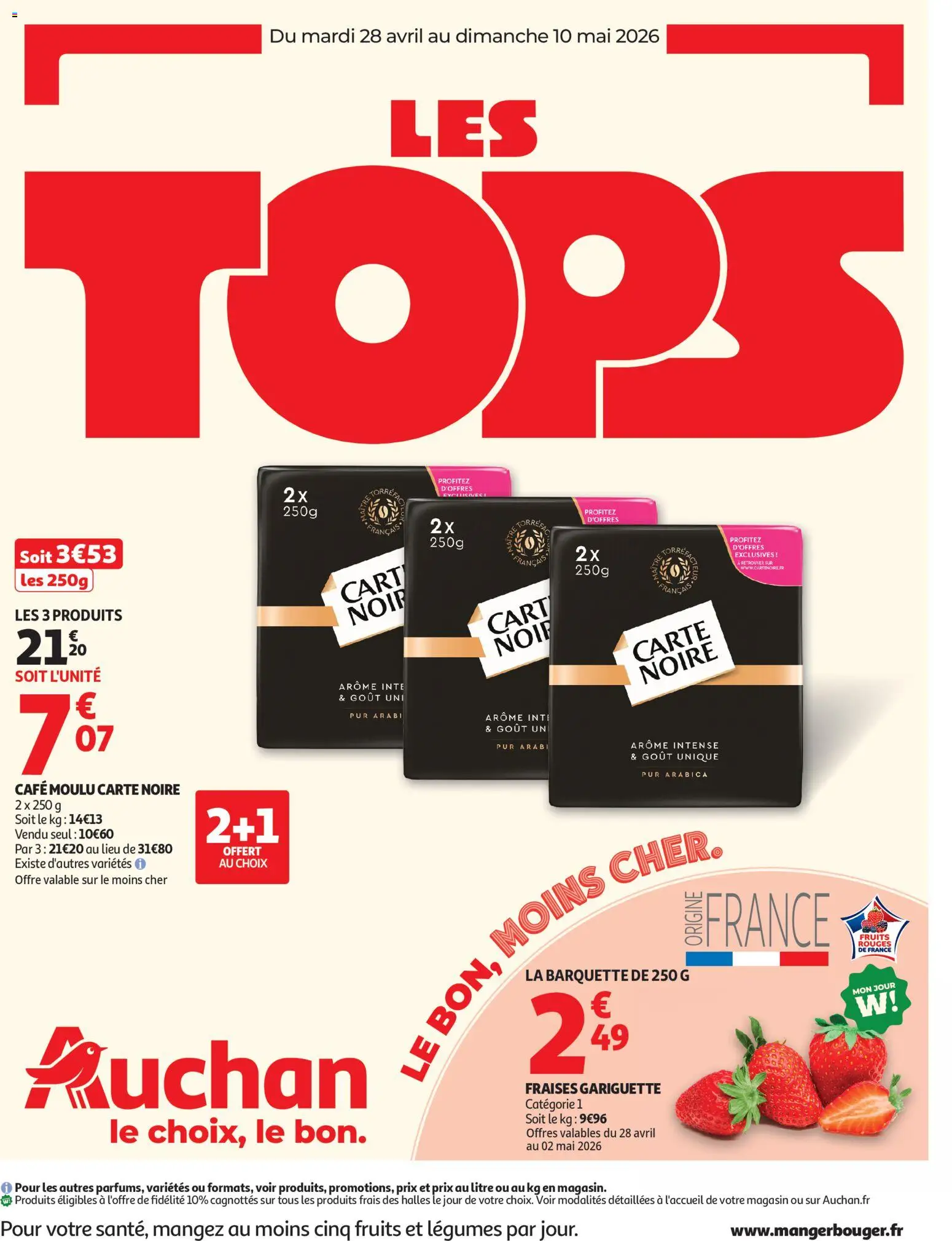 Prévisualisation de Auchan prospectus du magasin Auchan formulaire valide 28/04/2026