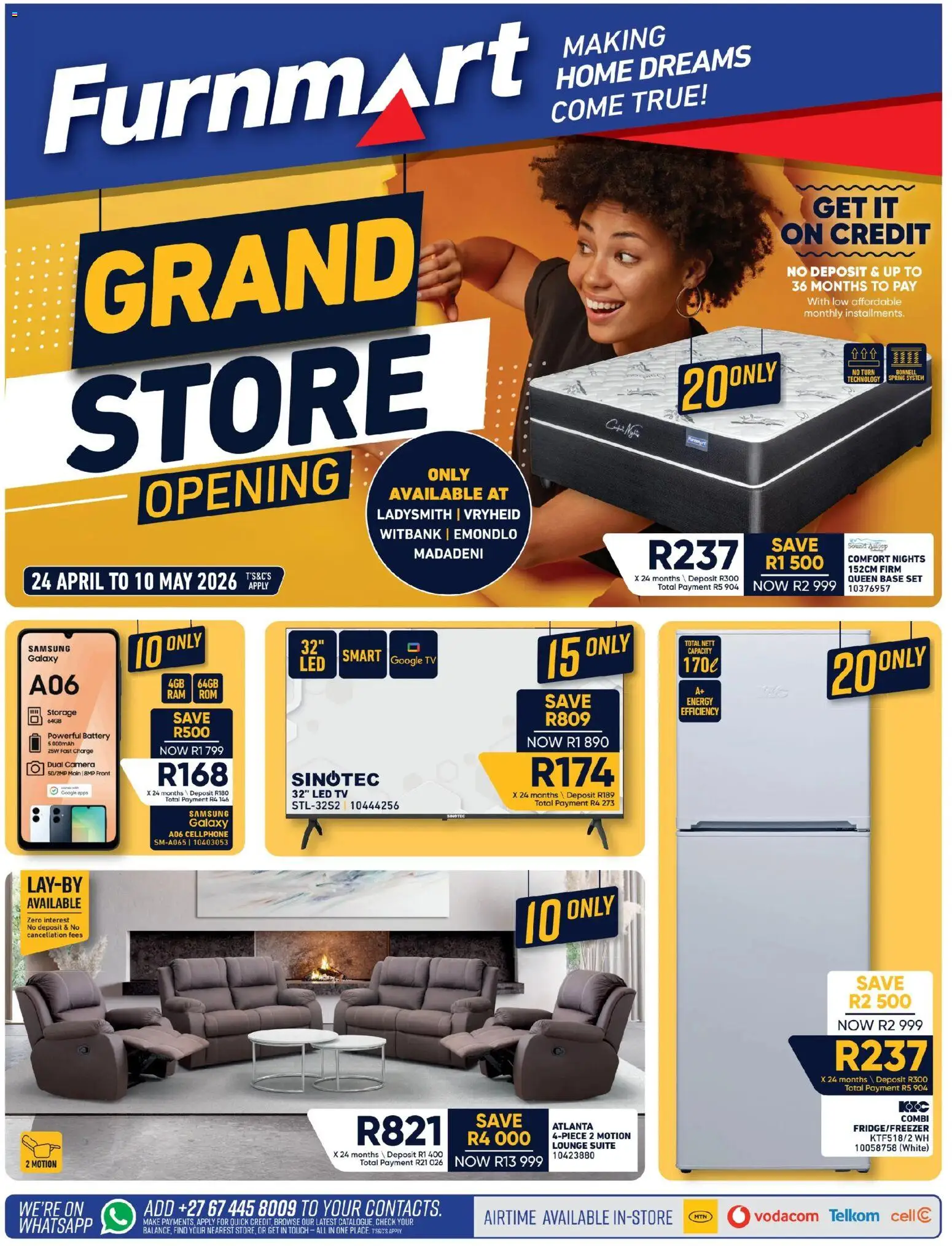 Preview of Furnmart flyer valid from 24/04/2026